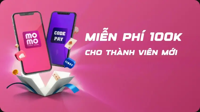 Miễn phí 100k cho thành viên mới